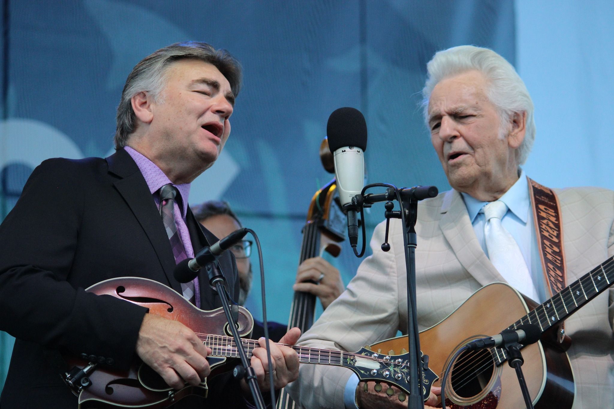 Ronnie and Del McCoury