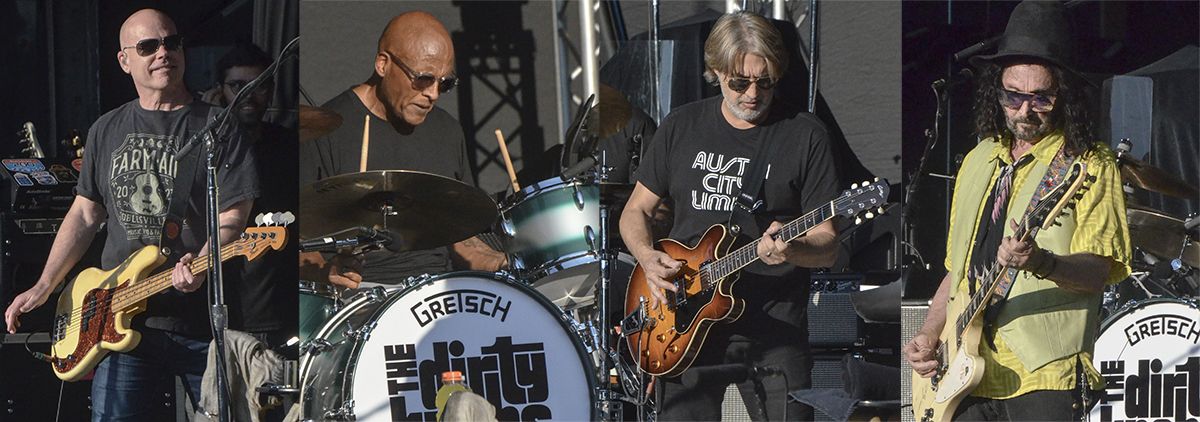 Lance Morrison, Steve Ferrone, Chris Holt & Mike Campbell of the Dirty Knobs