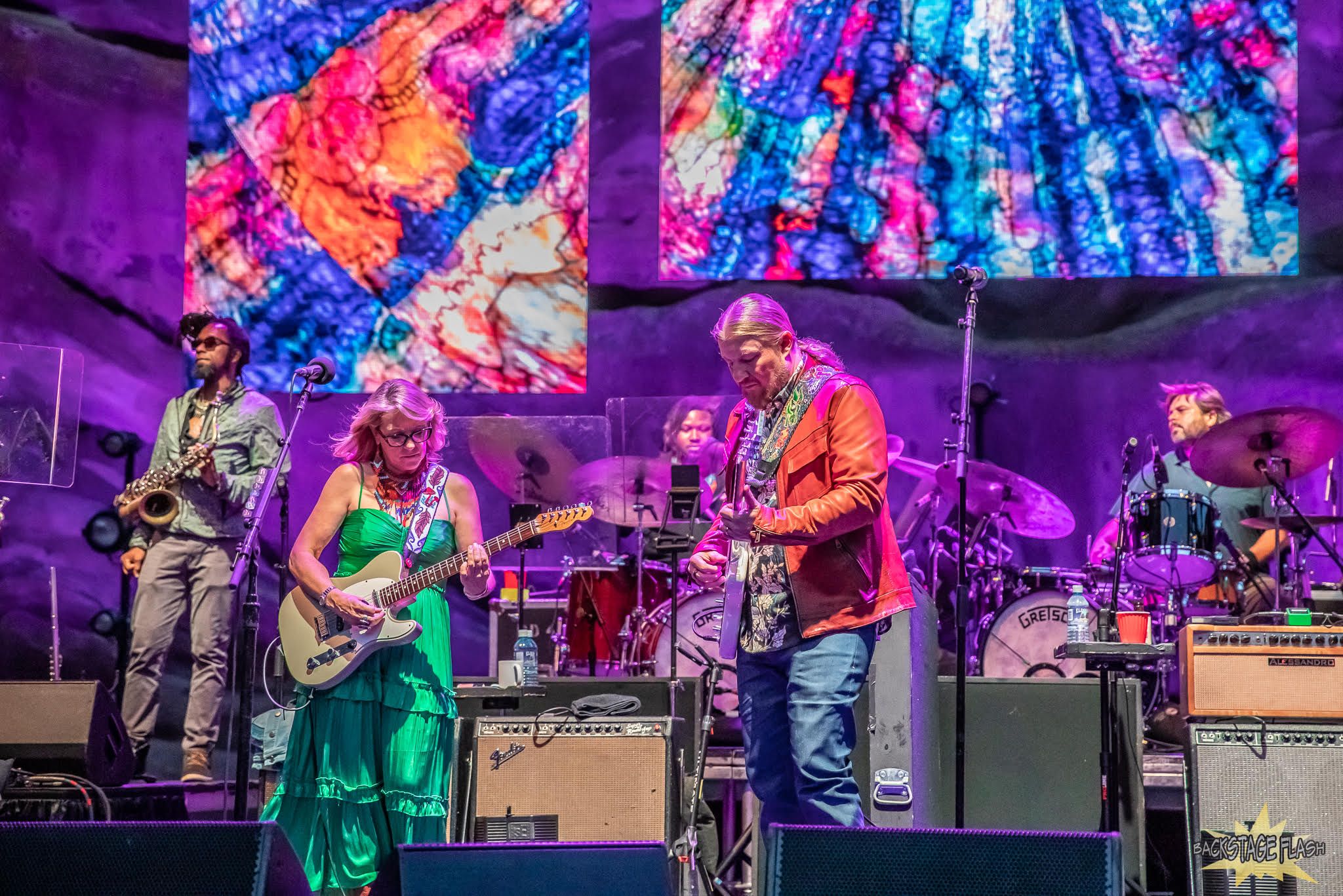 Kebbi Williams, Susan Tedeschi, Isaac Eady, Derek Trucks, Tyler Greenwell