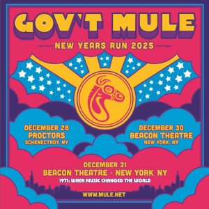 Gov’t Mule Confirms New Year’s Run — Schenectady, Dec. 28; NYC, Dec. 30–31