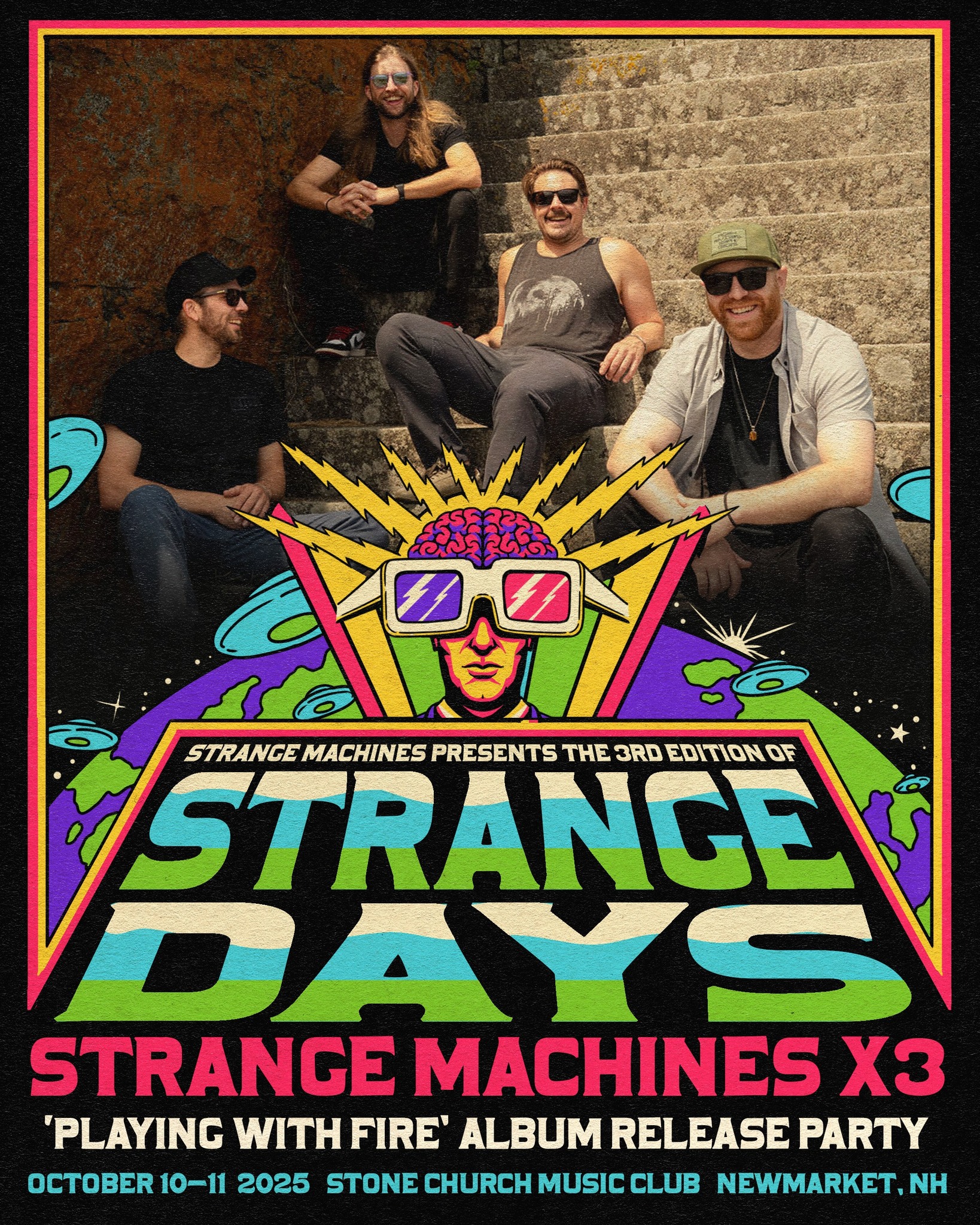 STRANGE DAYS 2025 will also be their ALBUM RELEASE PARTY!